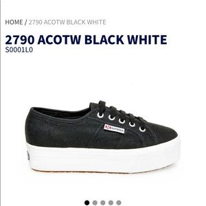 SUPERGA PLATFORM SNEAKERS